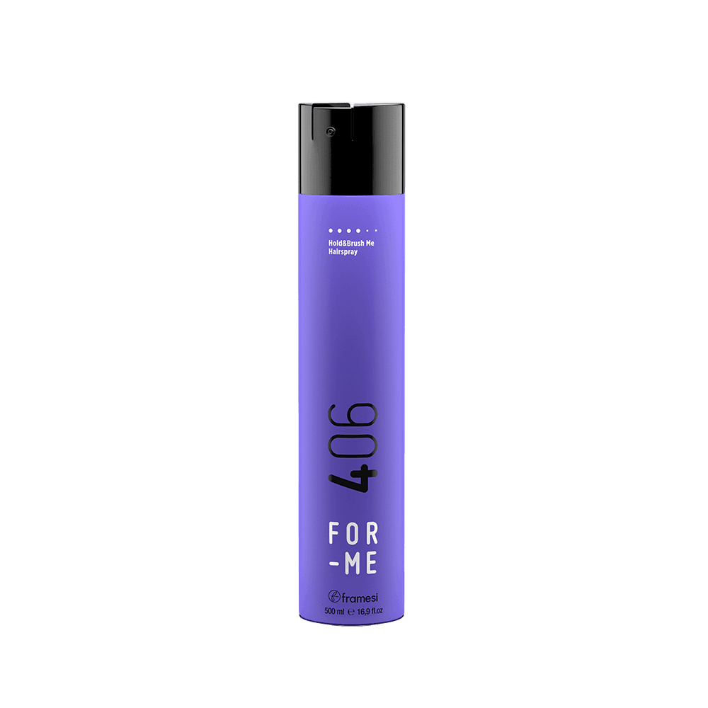 Лак для волосся сильної фіксації Framesi FOR-ME 406 Hold&Brush Me Hairspray 500 мл