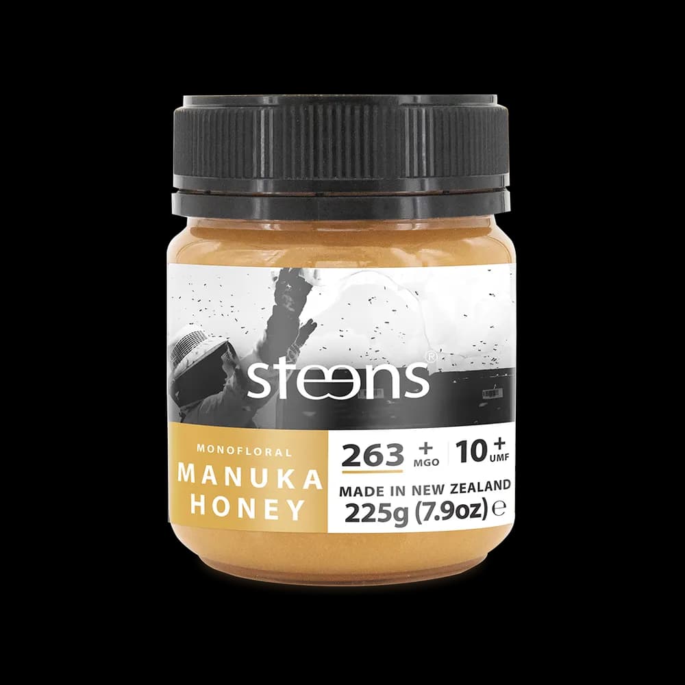 Монофлорний мед манука UMF10+ MGO 263+ Steens Manuka Honey, 225 г