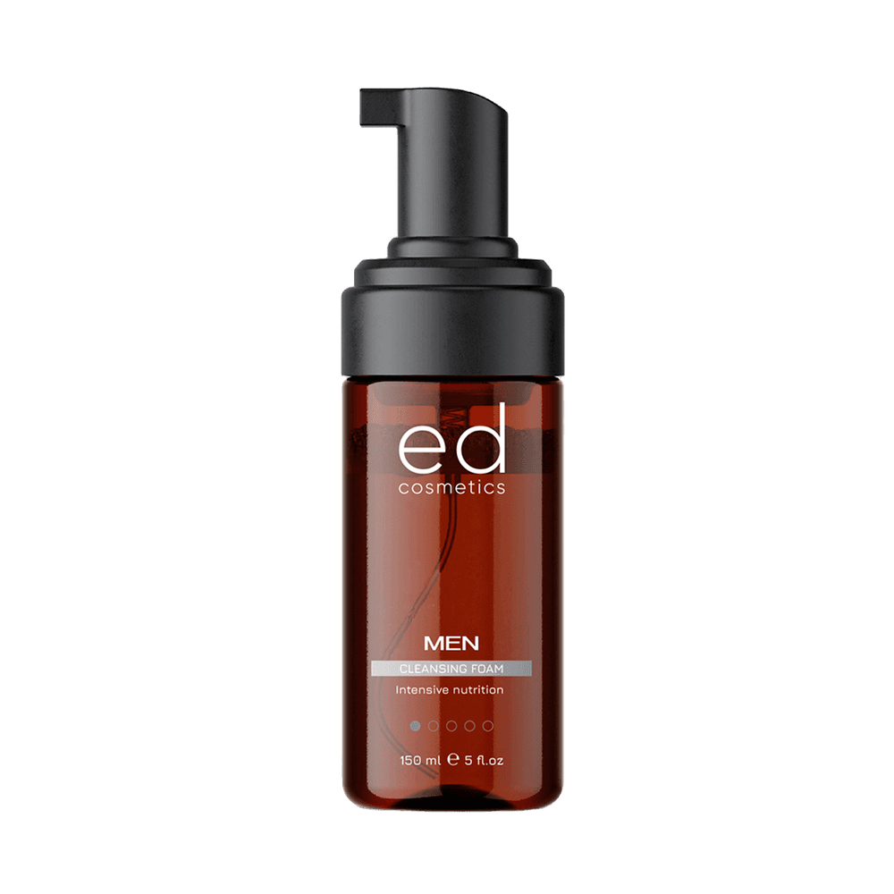 Очищувальна пінка для чоловічої шкіри ED Cosmetics Men Cleansing Foam, 150 мл