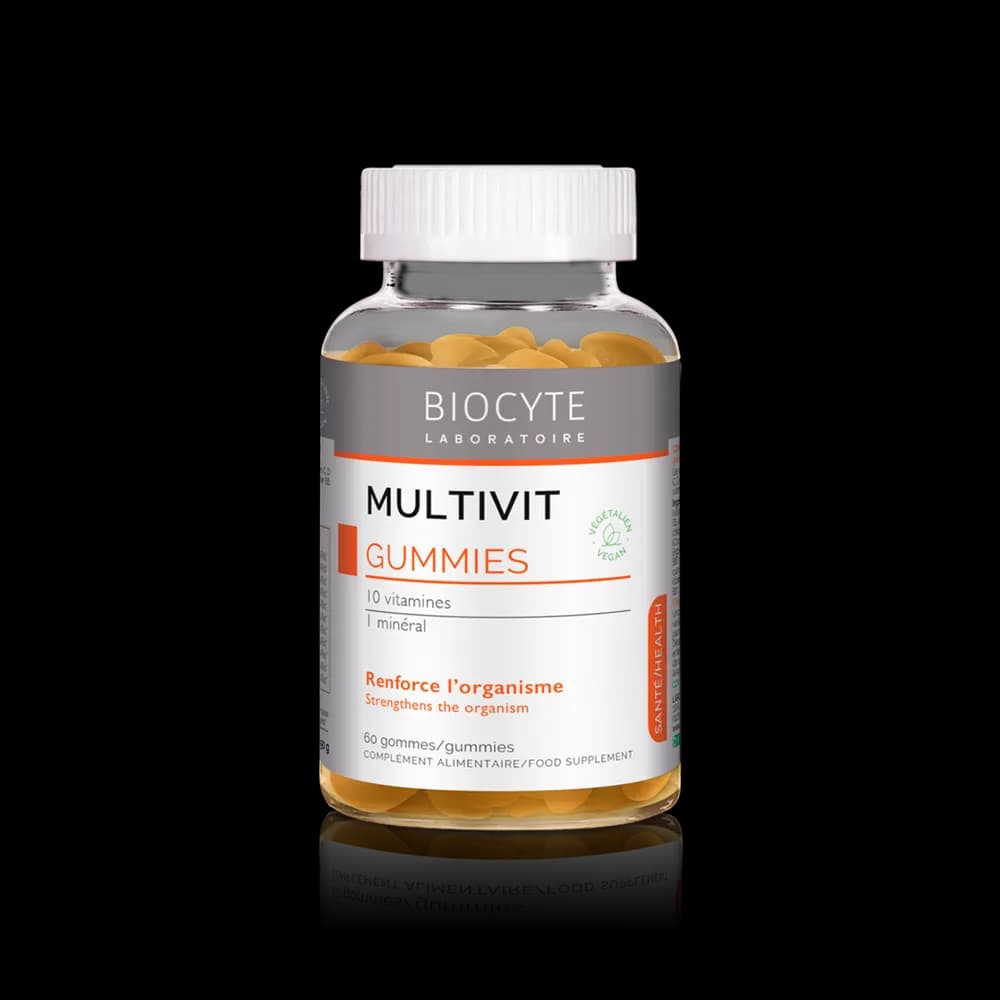 Жувальні вітаміни Multivit Gummies Biocyte (дієтична добавка)