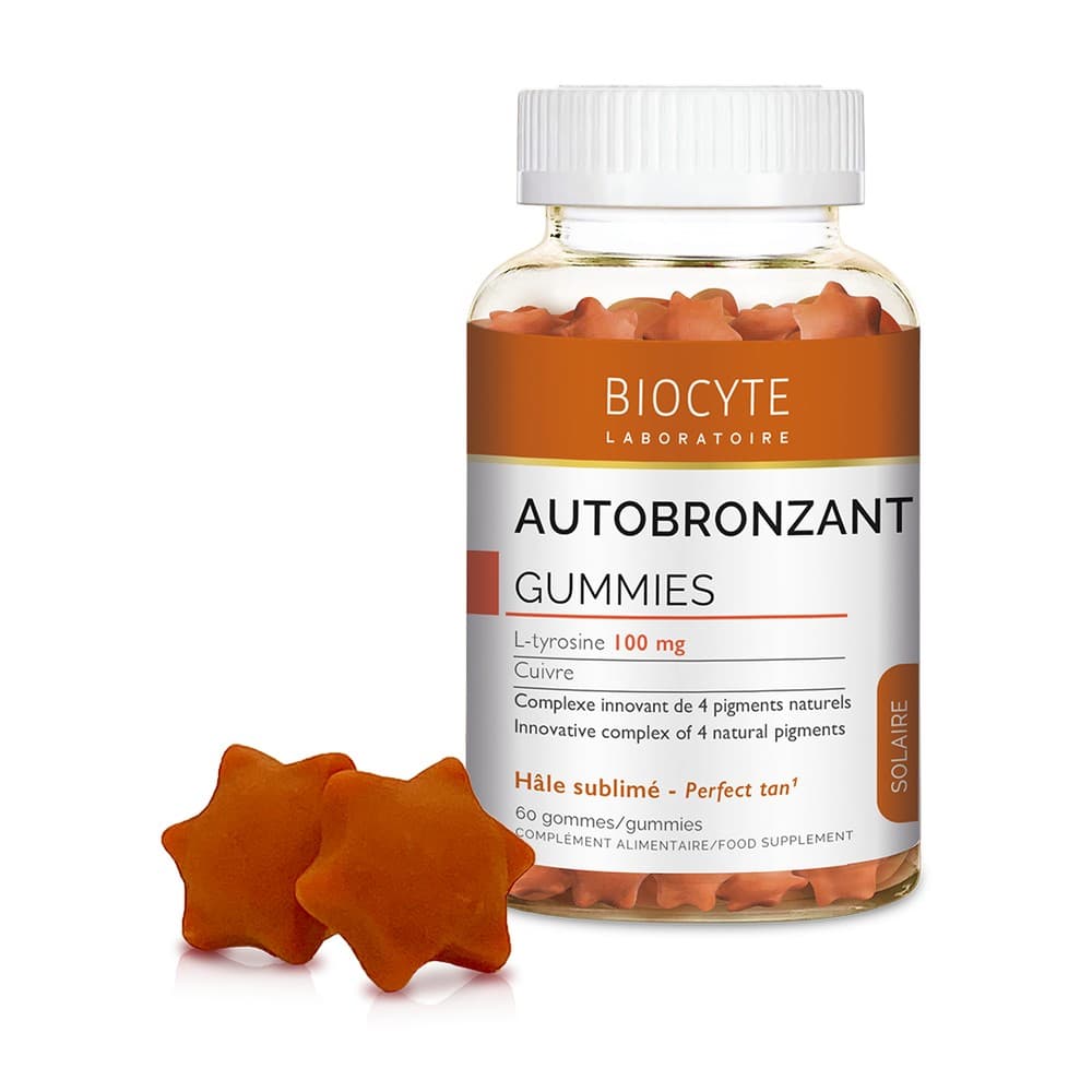 Biocyte AUTOBRONZANT GUMMIES — жувальні цукерки для автозасмаги