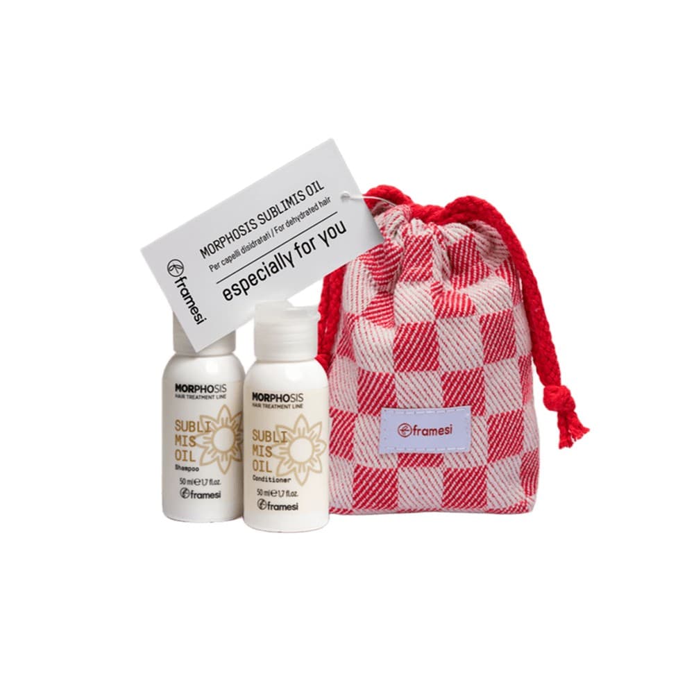 Kit Morphosis Mini Pouch Travel Size Sublimis Oil