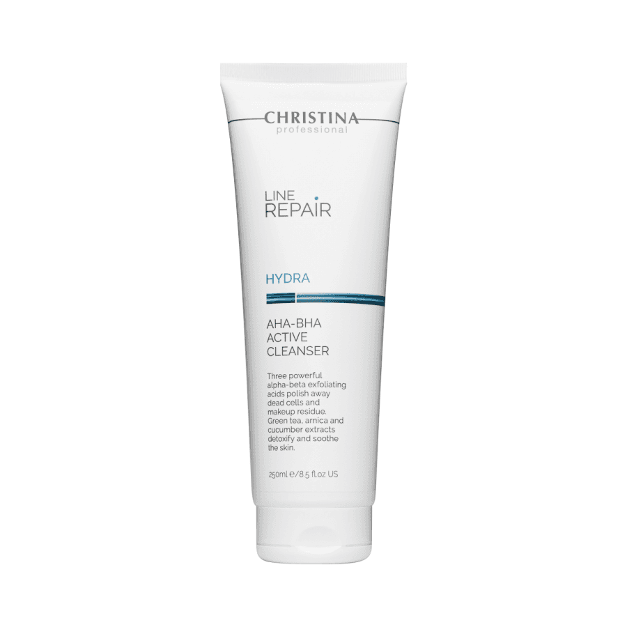 Очищувальний гель з AHA-BHA кислотами Christina LINE REPAIR HYDRA 300 мл