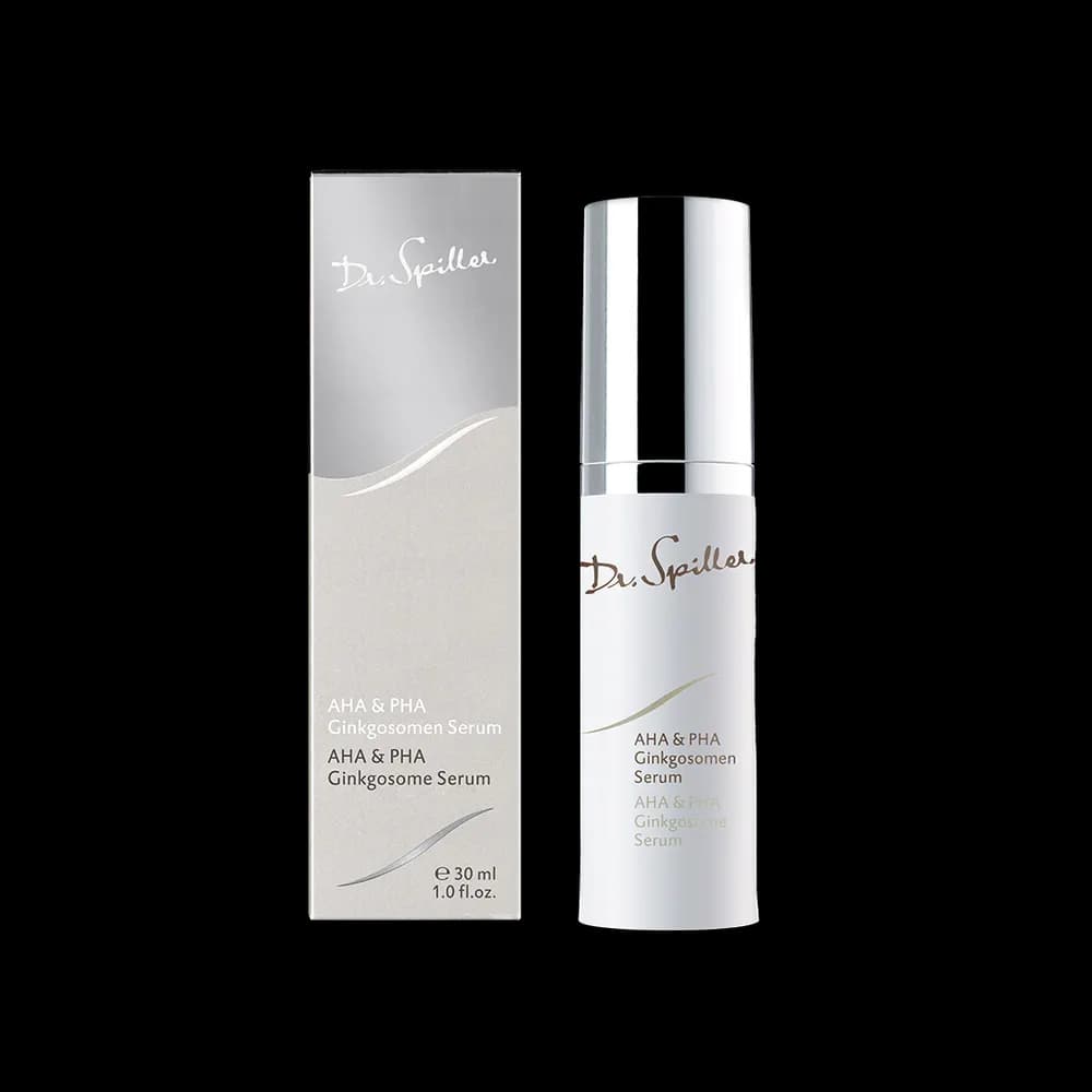 Сироватка з AHA та PHA кислотами Dr. Spiller AHA & PHA Ginkgosome Serum, 30 мл