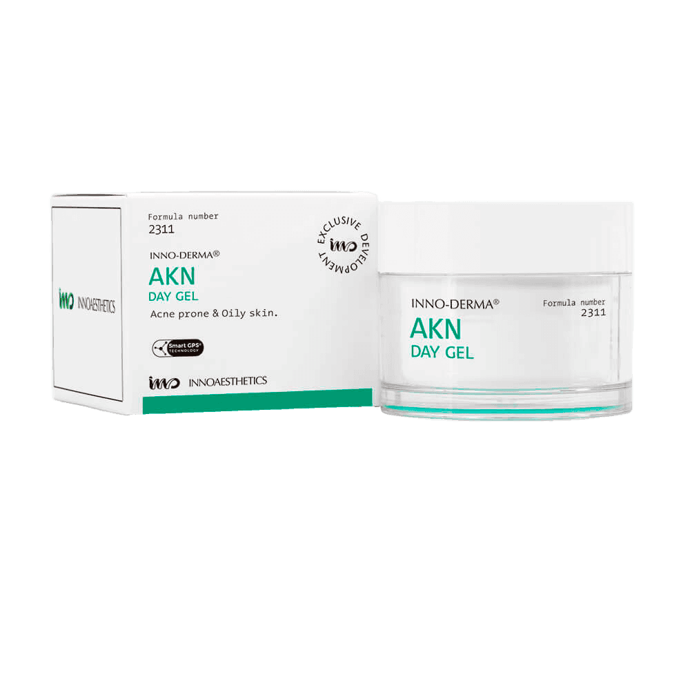 Денний крем-гель проти акне AKN DAY GEL Innoaesthetics 50 мл