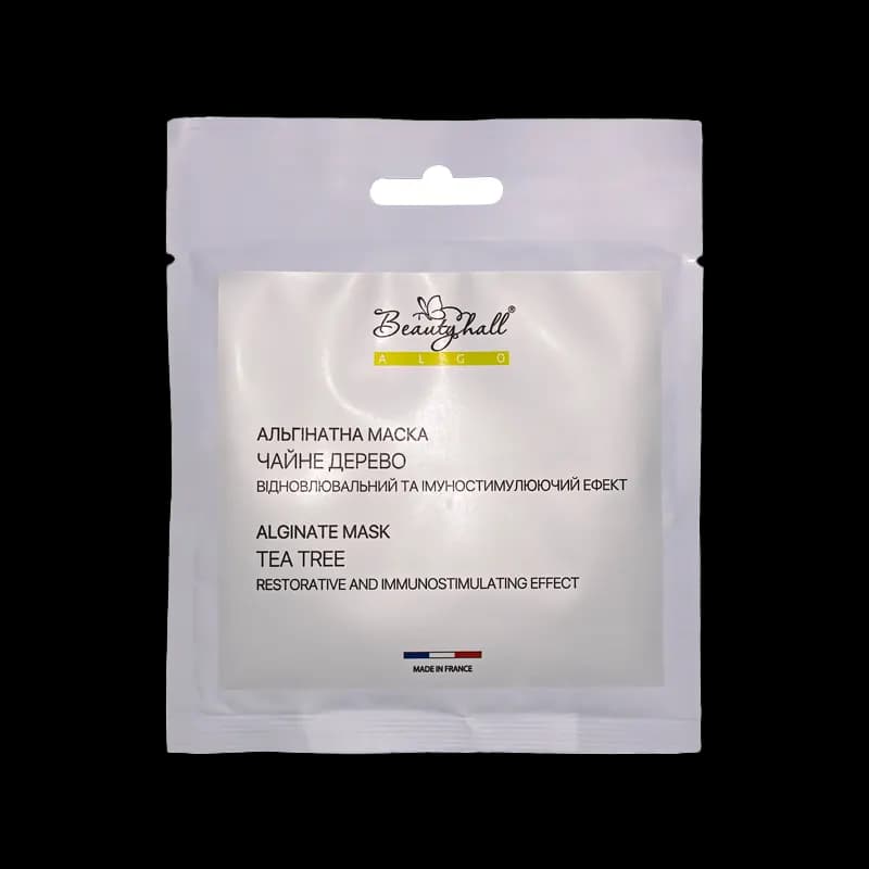 Альгінатна маска-плівка з олією чайного дерева Beautyhall ALGO, 30 г