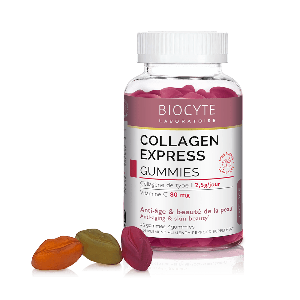 Жувальні цукерки з колагеном Biocyte Collagen Express Gummies