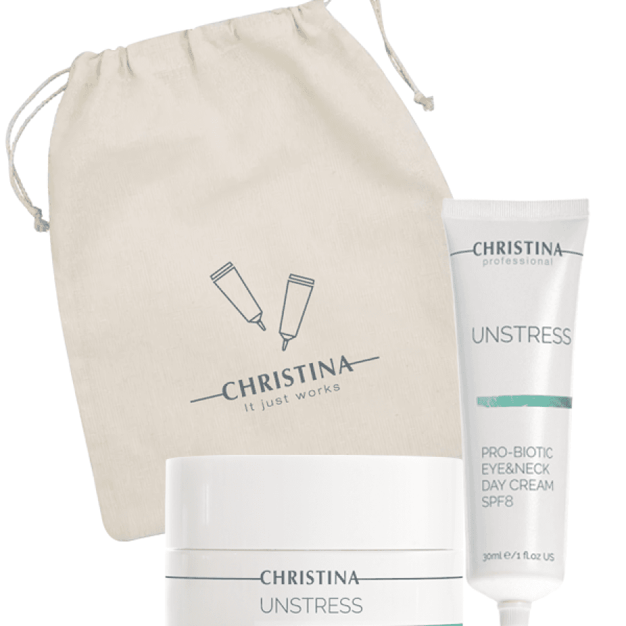 Денний крем для обличчя Christina Unstress весняний догляд