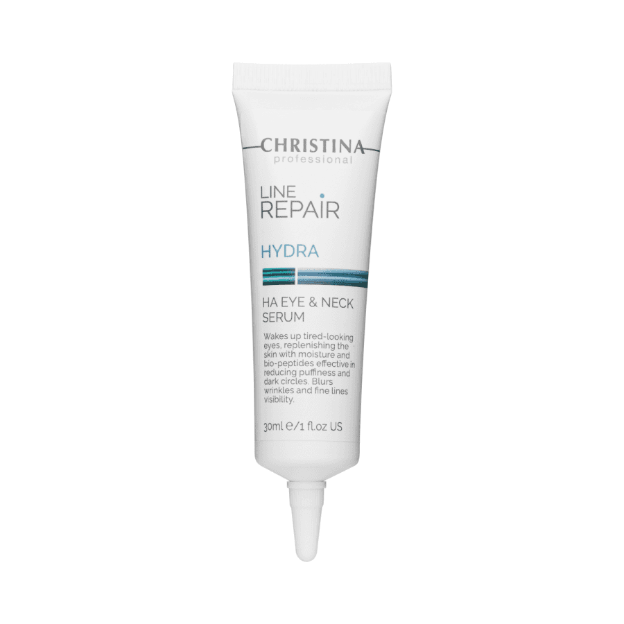 Сироватка з гіалуроновою кислотою для шкіри навколо очей і шиї Christina LINE REPAIR HYDRA HA Eye & Neck Serum 30 мл