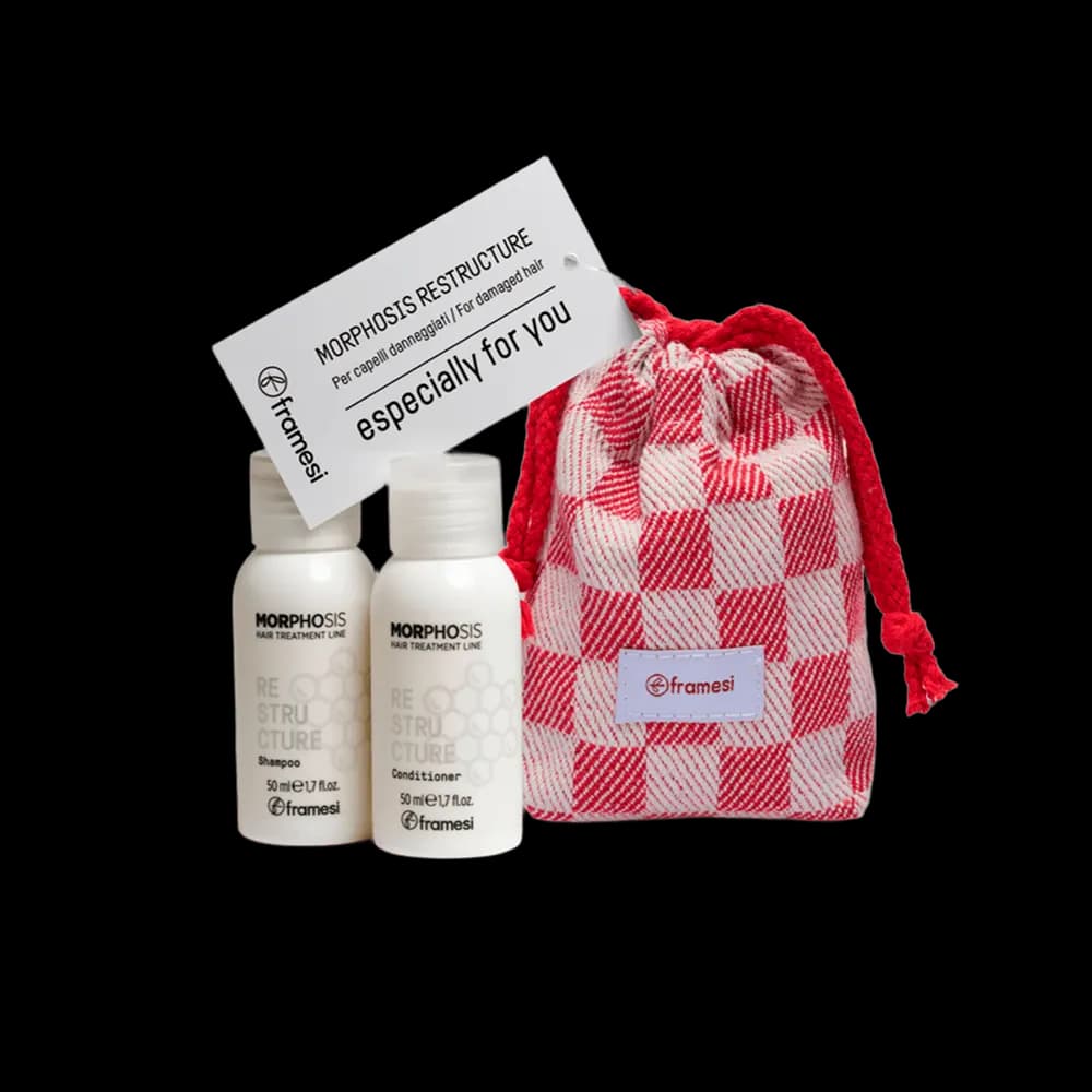 Набір travel size для відновлення волосся Totis Morphosis Mini Pouch Restructure