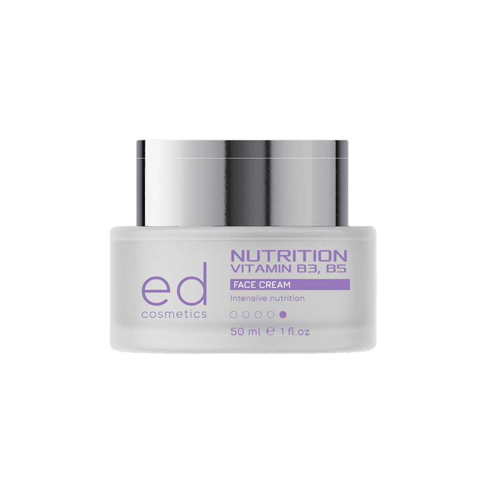 Живильний крем для обличчя з вітамінами B3 та B5 ED Cosmetics Nutrition Face Cream, 50 мл