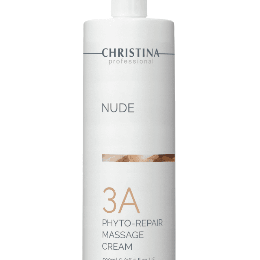 Фіто-відновлювальний масажний крем для тіла Christina NUDE Phyto-Repair 500 мл
