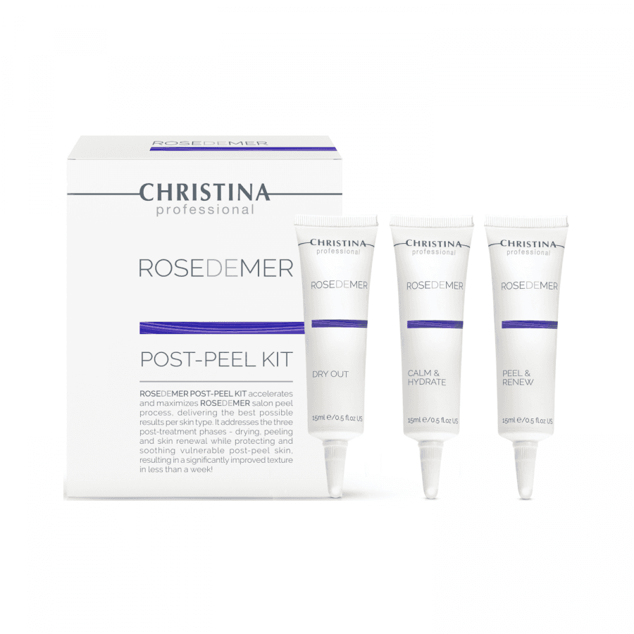 Набір для догляду після пілінгу Christina Rose de Mer Post-Peel Kit (3 продукти)