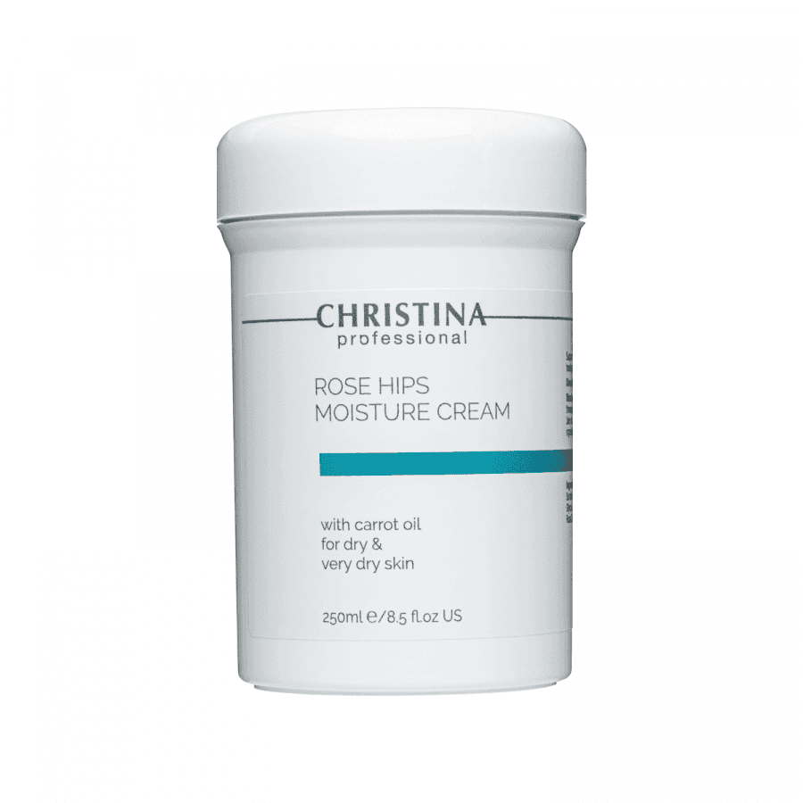 Зволожувальний крем з олією шипшини та моркви Christina Rose Hips Moisture Cream 250 мл