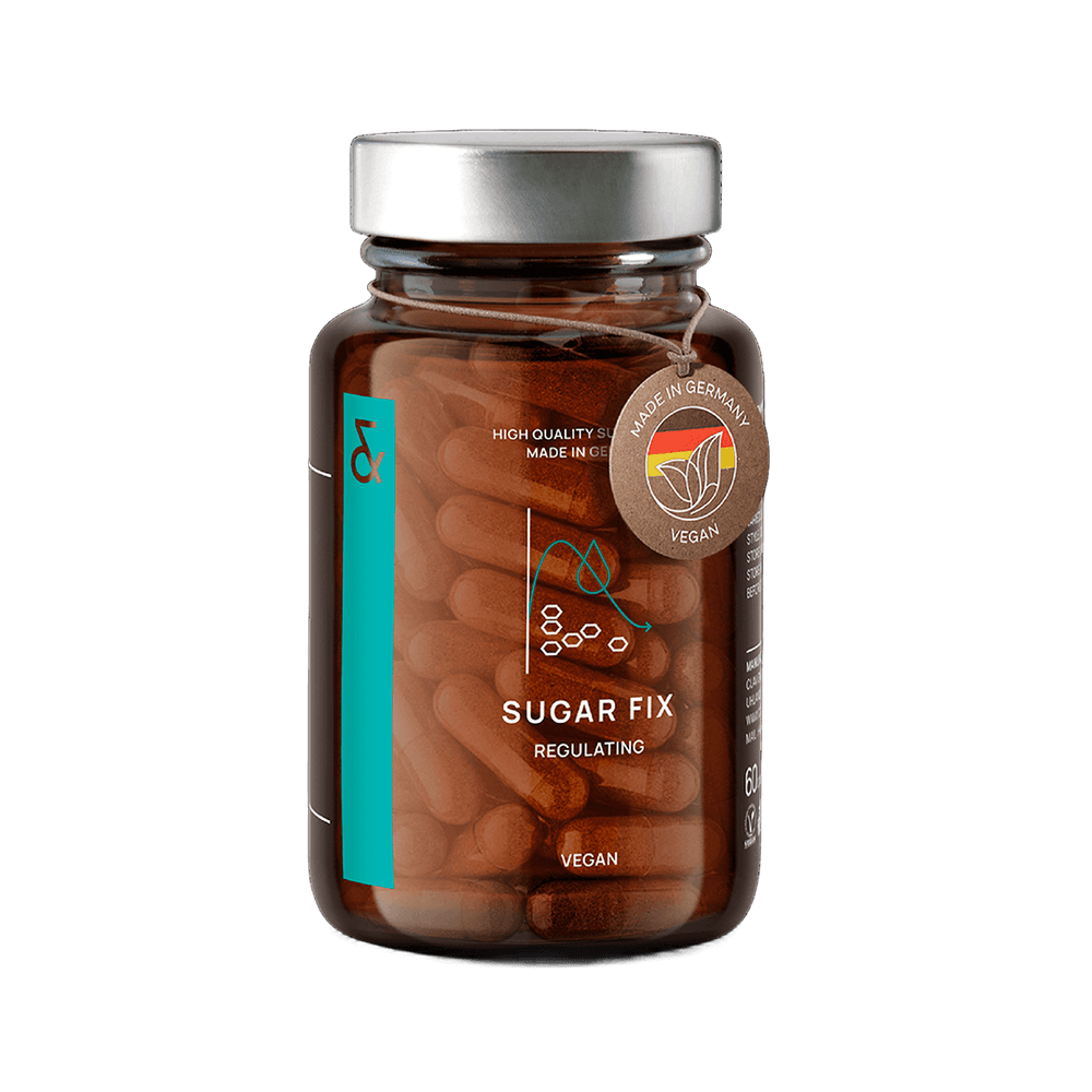Дієтична добавка для підтримки рівня цукру в крові CLAV Sugar Fix Blood Sugar Support 60 капсул
