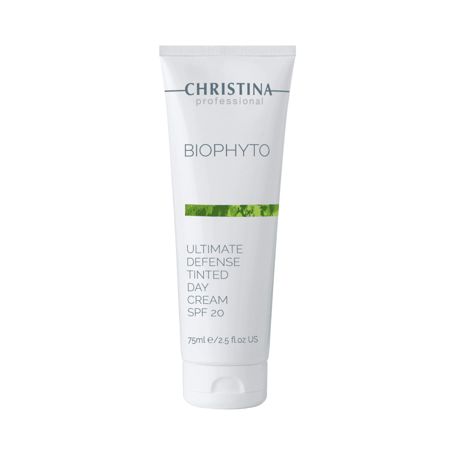 Тонуючий денний крем SPF 20 Christina Bio Phyto Ultimate Defense Tinted Day Cream 75 мл