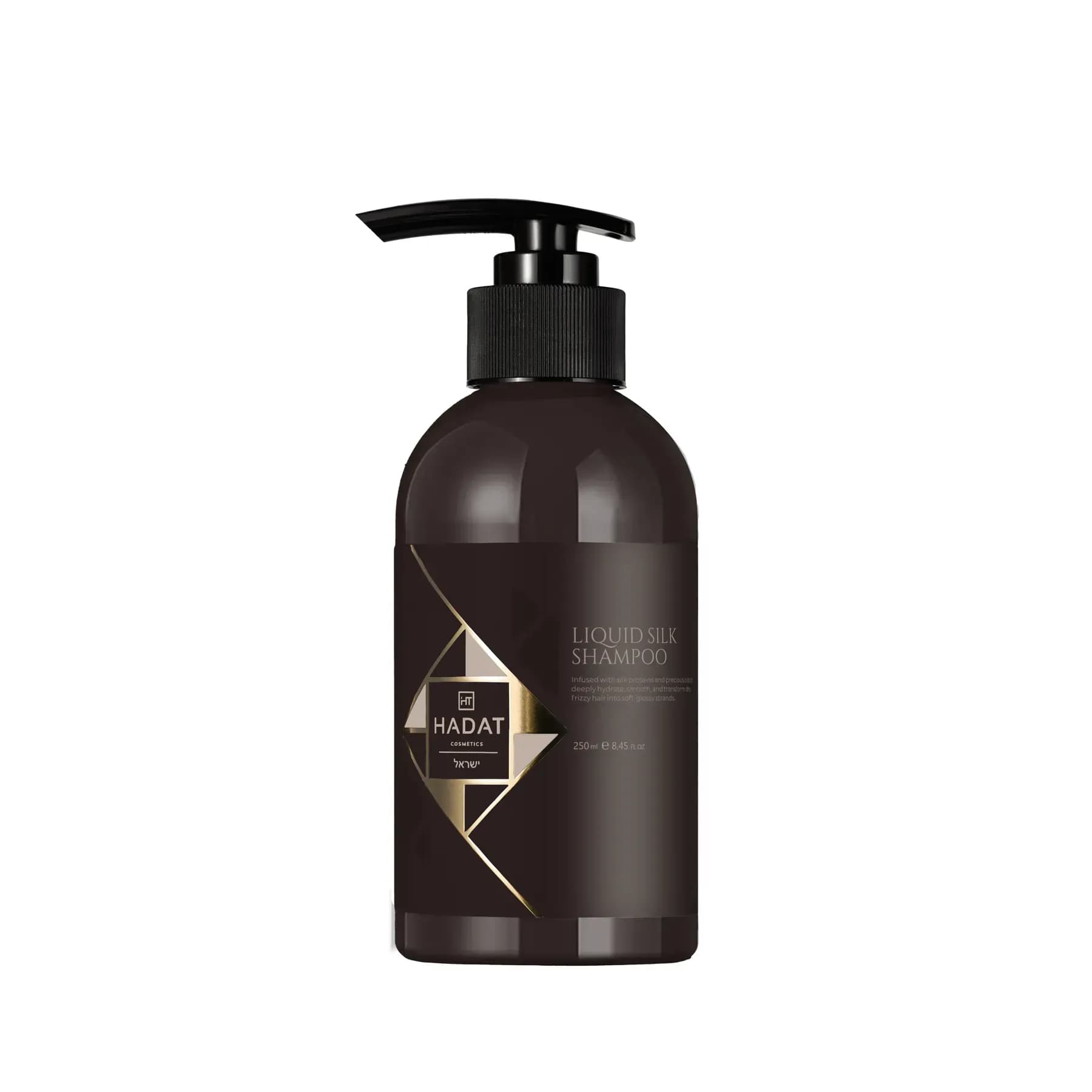 Шампунь для Відновлення Сяйва та Блиску Волосся “Рідкий Шовк” Hadat Liquid Silk Shampoo (250 ml), 250 ml