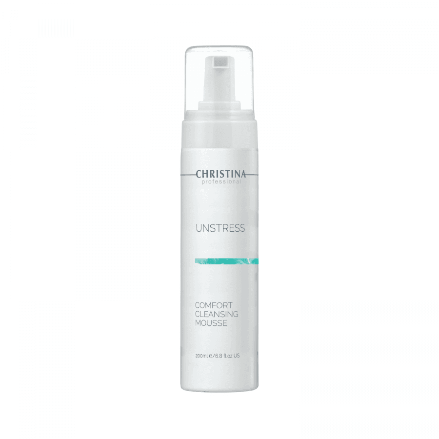 Очищувальний мус-комфорт Christina UNSTRESS Comfort Cleansing Mousse 200 мл