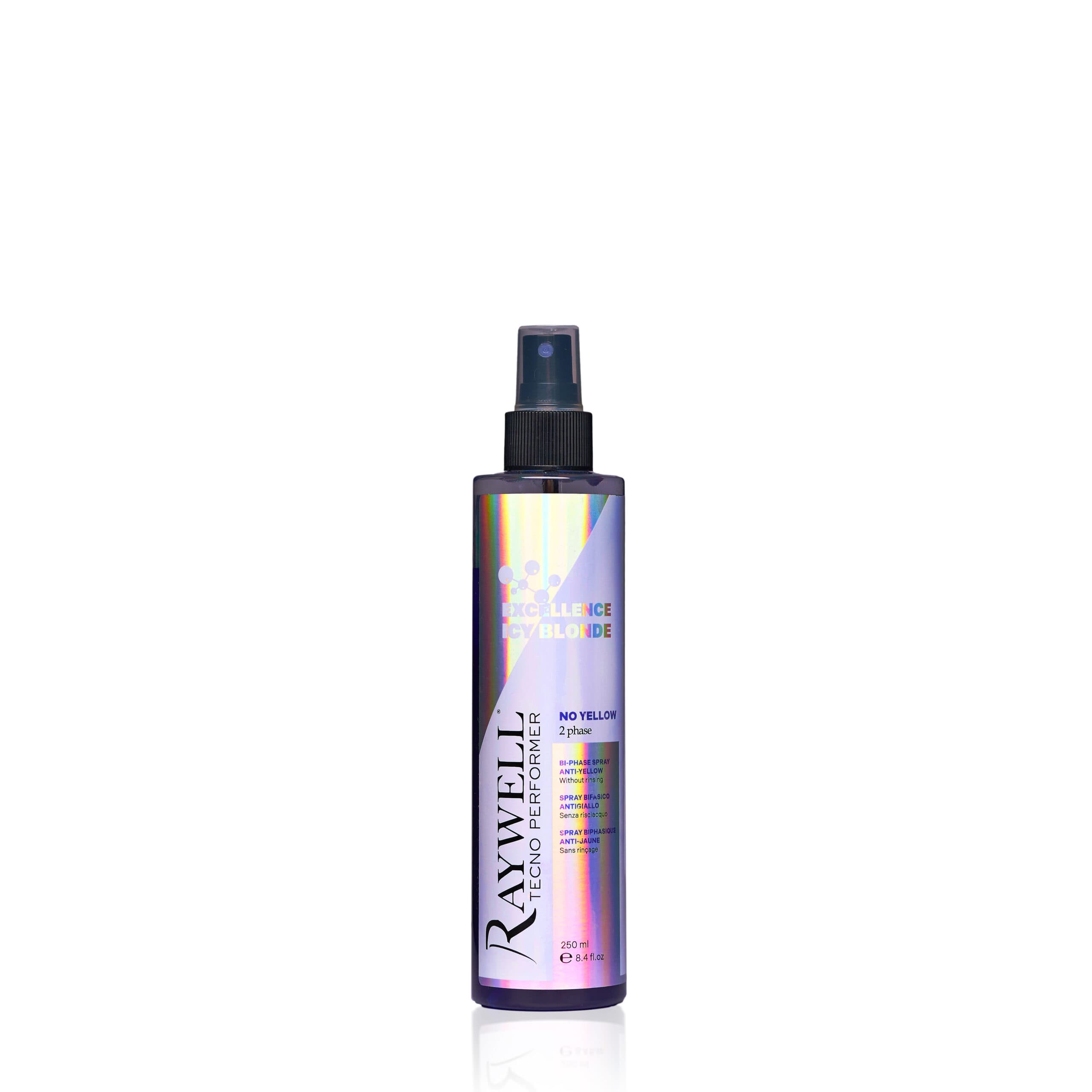 Двофазний спрей з антижовтим ефектом Raywell Excellence Icy Blonde, 250 мл