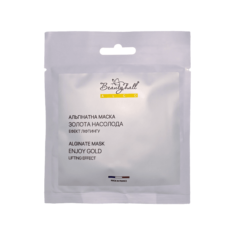 Альгінатна маска-плівка з біозолотом Beautyhall ALGO Enjoy Gold, 200 г