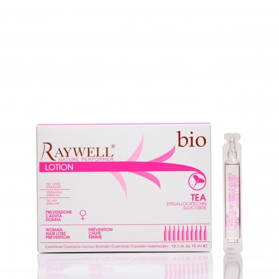 Ампули проти випадіння волосся Raywell bio TEA, 10×10 мл