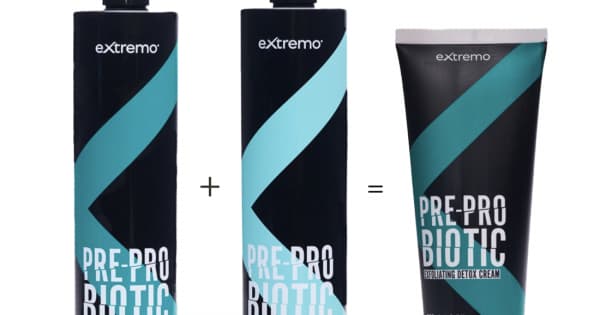 Набір для жирного волосся та проти лупи Raywell Extremo Pre-Pro Biotic (шампунь + кондиціонер)