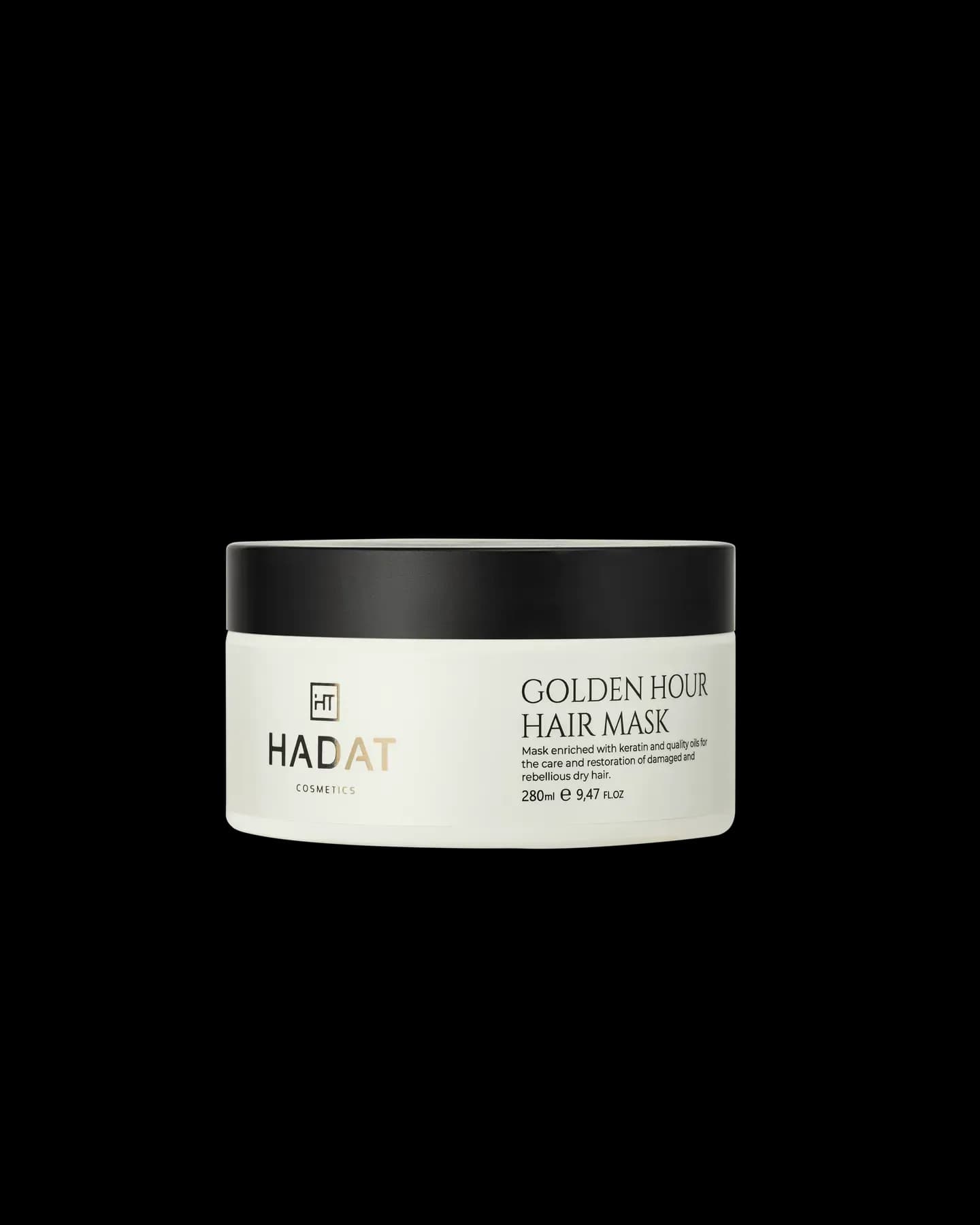 Інтенсивно відновлювальна маска для волосся Hadat Cosmetics Golden Hour Hair Mask, 280 мл