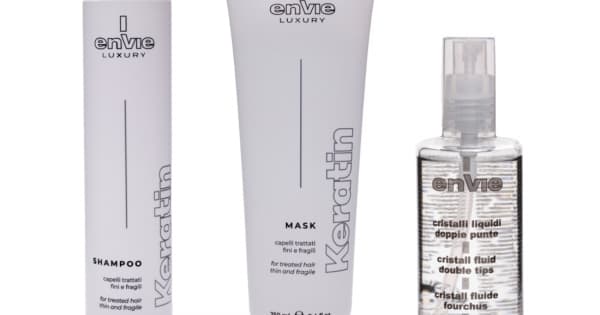 Міні набір для відновлення пошкодженого волосся Raywell Envie Sublime Keratin