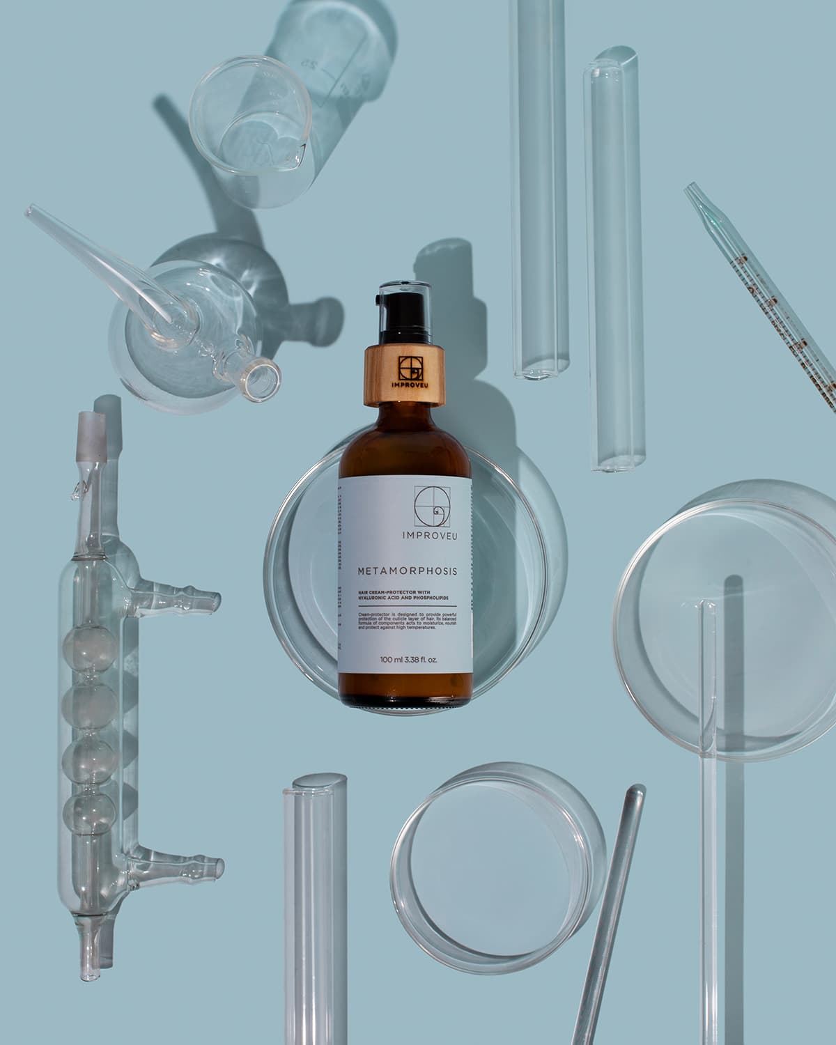 Захисний крем-протектор для волосся Metamorphosis з гіалуроновою кислотою та фосфоліпідами