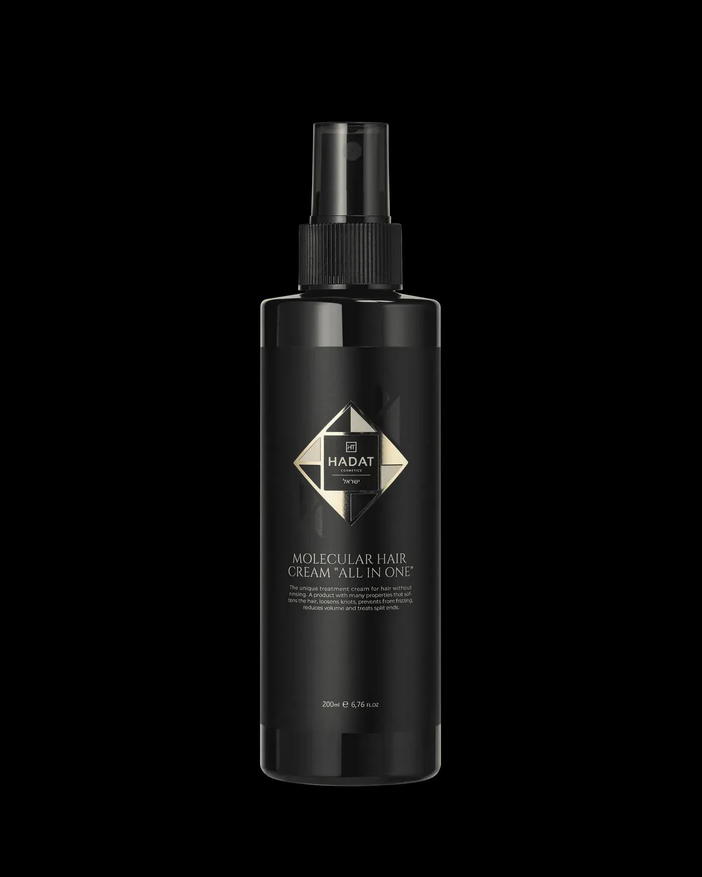 Незмивний крем-спрей для волосся Hadat Cosmetics Molecular Hair Cream All in One, 200 мл
