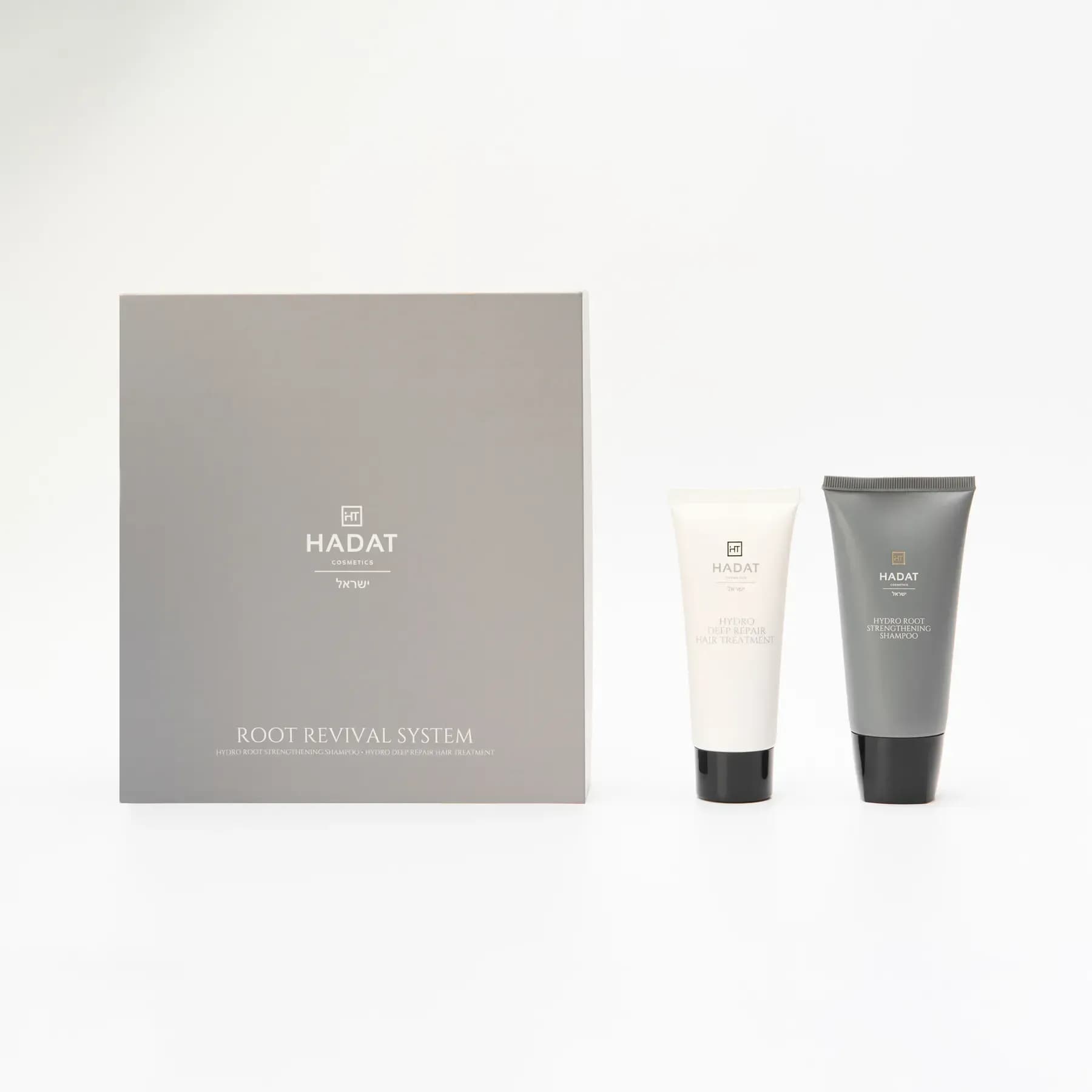 Подарунковий набір для зміцнення та відновлення волосся Hadat Cosmetics Root Revival System