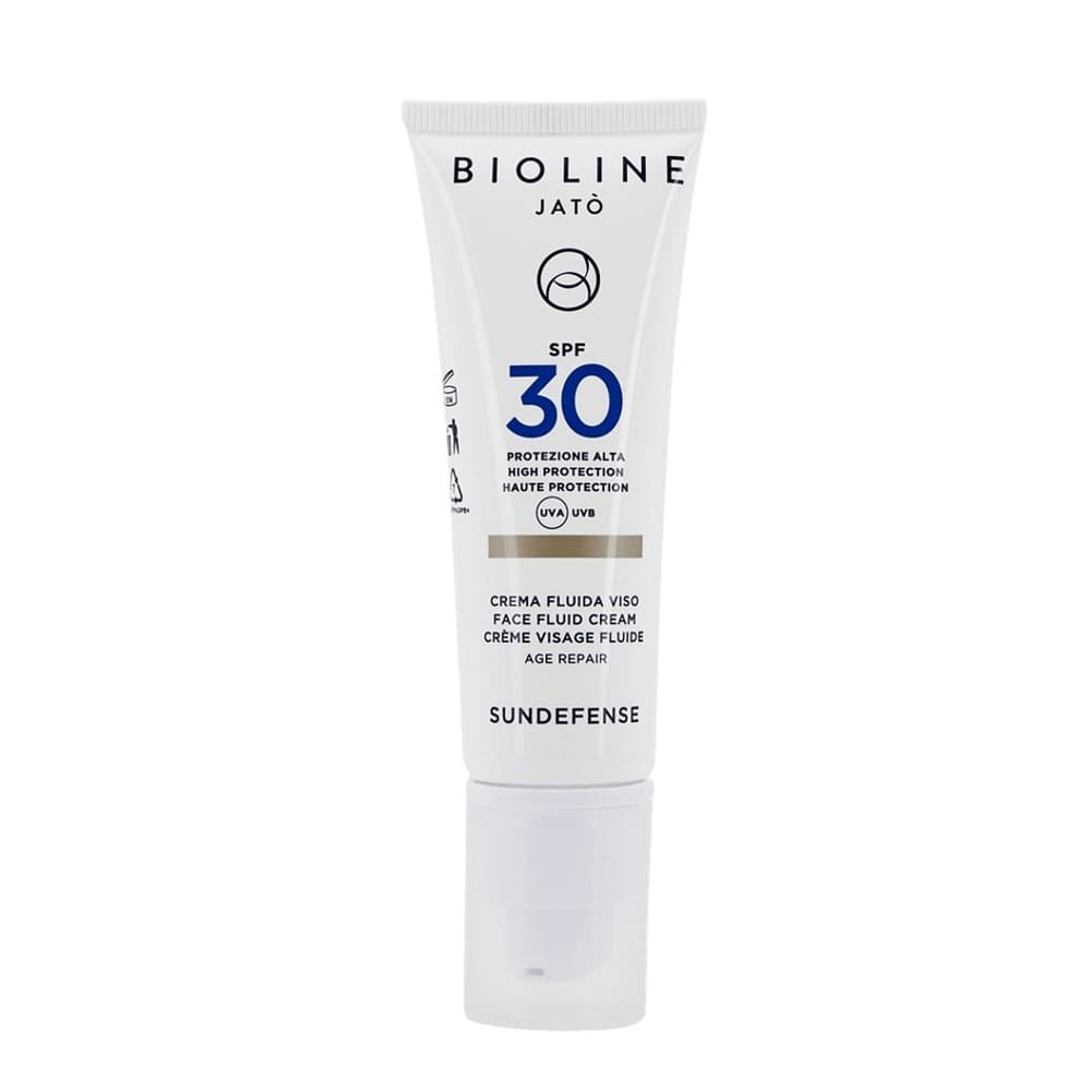 Sundefense SPF 30 High Protection Face Fluid Cream-Age Repair 50 мл